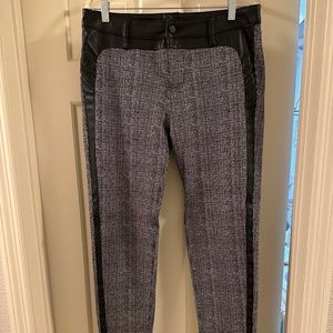 Liverpool pant with leather trim